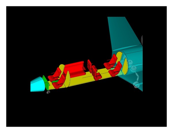 3ds lear 60-xr - Lear_60-XR.sat, .dwg, .3dm, .3ds, .dxf(zip) by RodgerSaintJohn